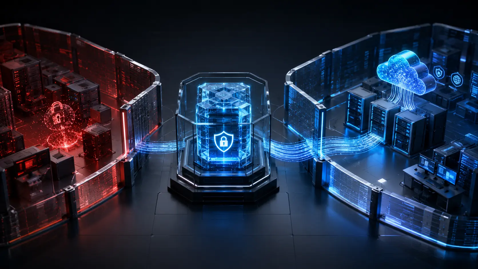 Eingedämmte Cyberattacke mit isolierter Recovery-Zone und geschützter Wiederherstellung